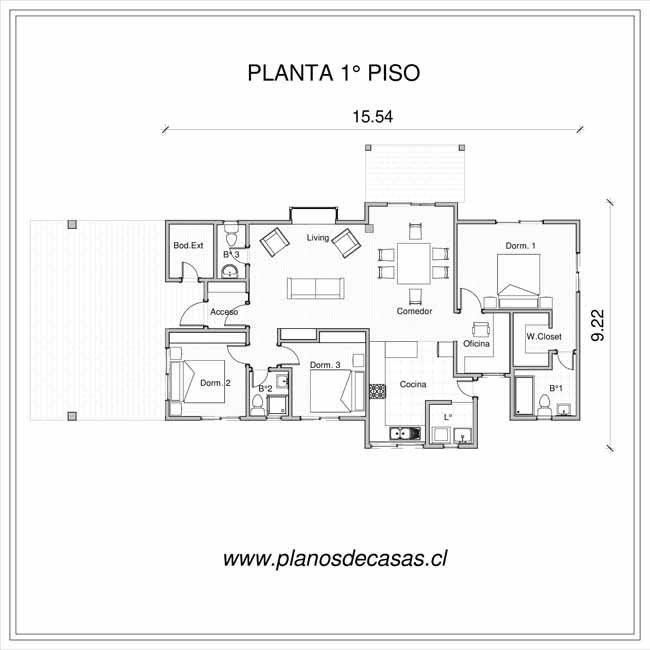 Plano de Plano Casa Priston